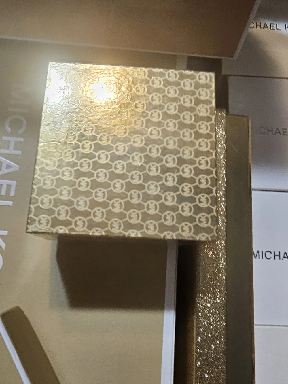 Michael Kors Gold-Tone Gift Box Set - Gold